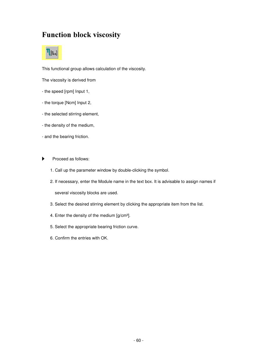 Xqfwlrq eorfn ylvfrvlw | IKA labworldsoft User Manual | Page 60 / 158