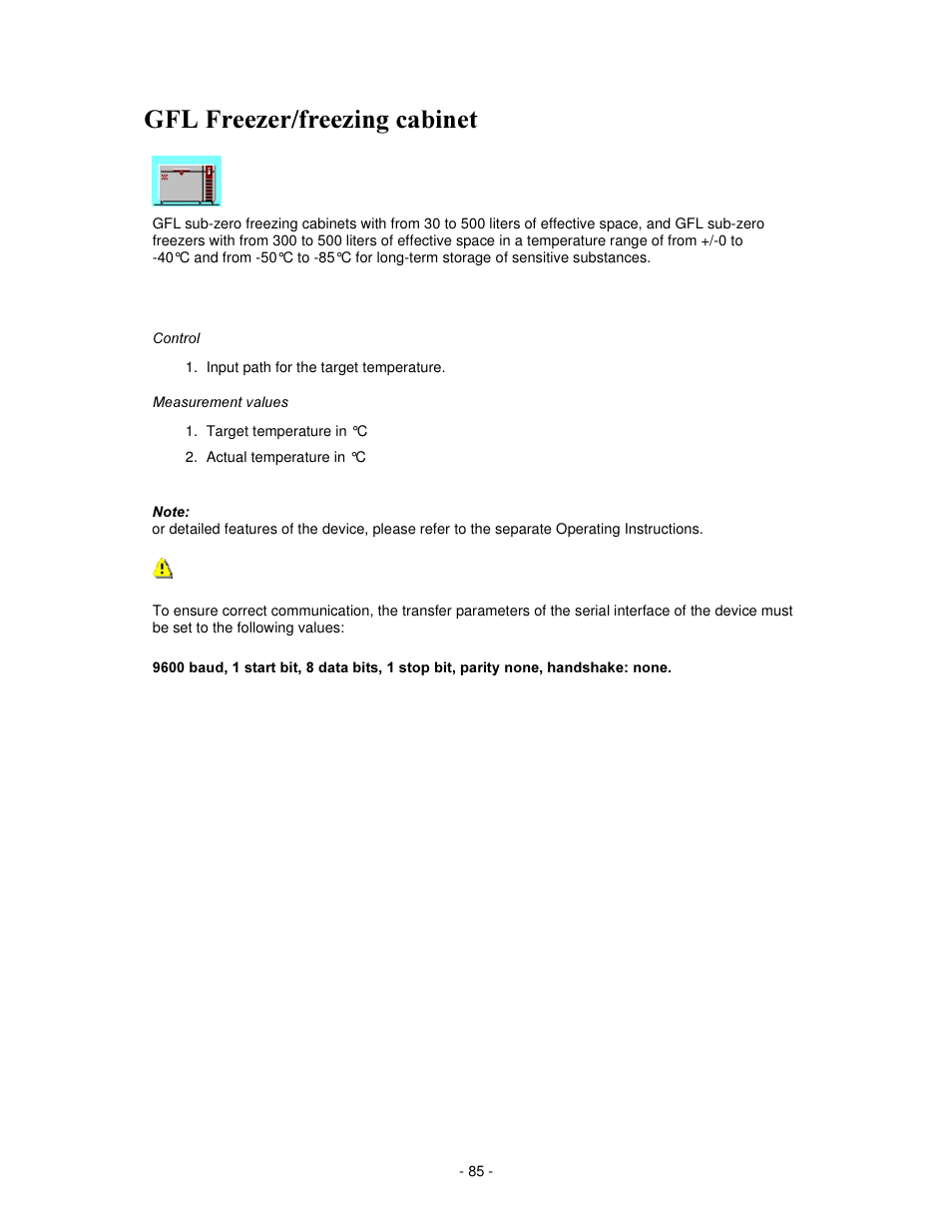 Uhh]huiuhh]lqj fdelqhw | IKA labworldsoft User Manual | Page 85 / 158