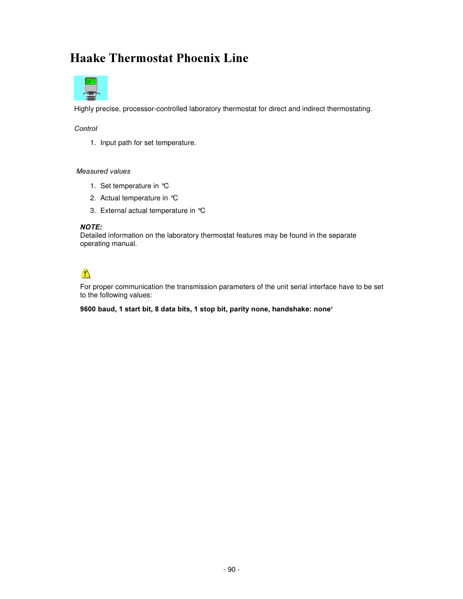 Ddnh 7khuprvwdw 3krhql[ /lqh | IKA labworldsoft User Manual | Page 90 / 158