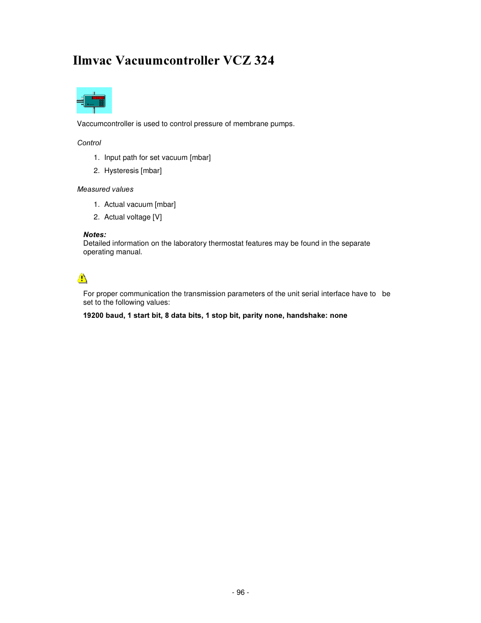 Opydf 9dfxxpfrqwuroohu 9 | IKA labworldsoft User Manual | Page 96 / 158