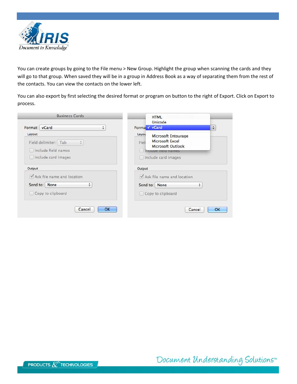 I.R.I.S. IRIScan Anywhere 3 for Mac User Manual | Page 6 / 6