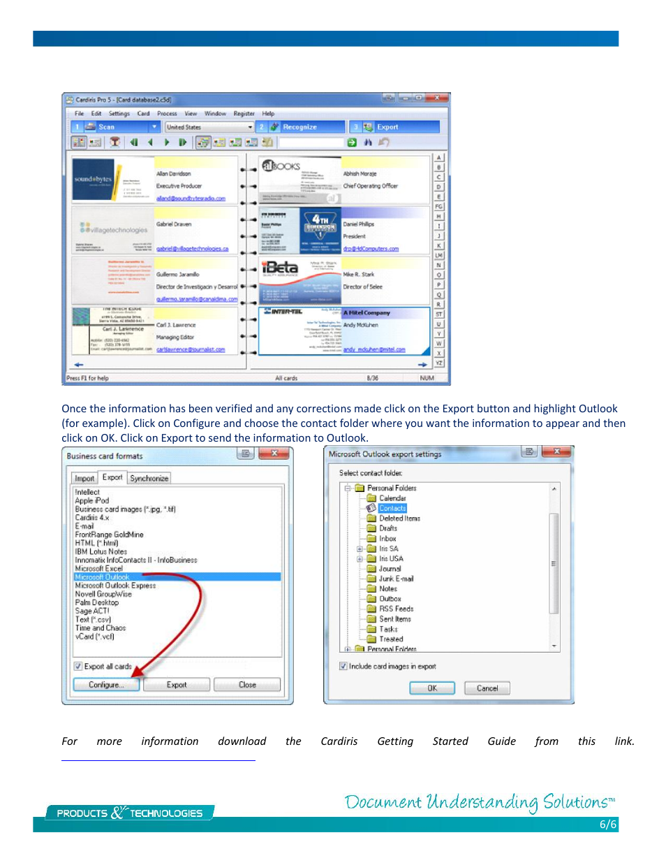 I.R.I.S. IRIScan Anywhere 3 for Windows User Manual | Page 6 / 6