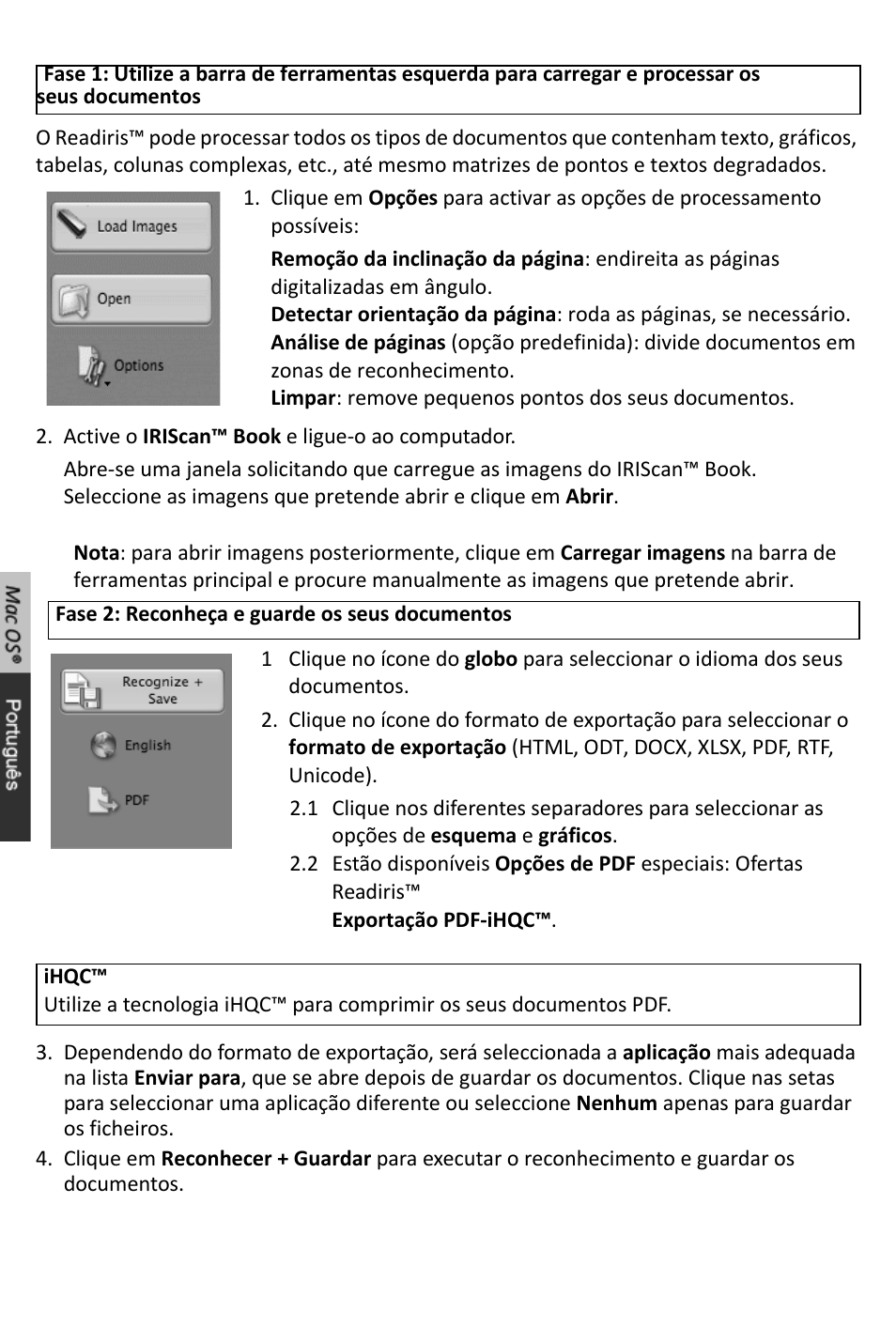 I.R.I.S. IRISCan Book 2 Executive for Mac User Manual | Page 23 / 37