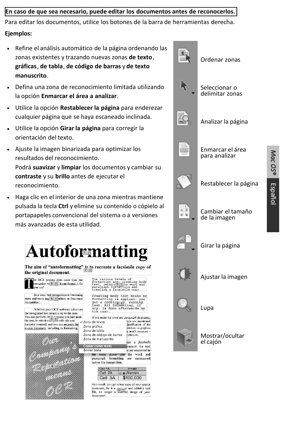 I.R.I.S. IRISCan Book 2 Executive for Mac User Manual | Page 32 / 37