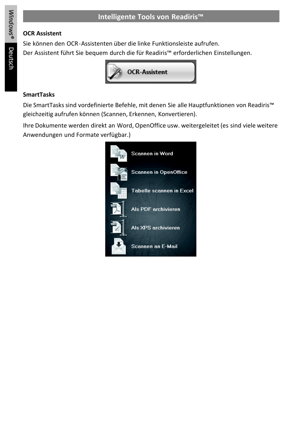 I.R.I.S. IRISCan Book 2 for Windows User Manual | Page 13 / 37