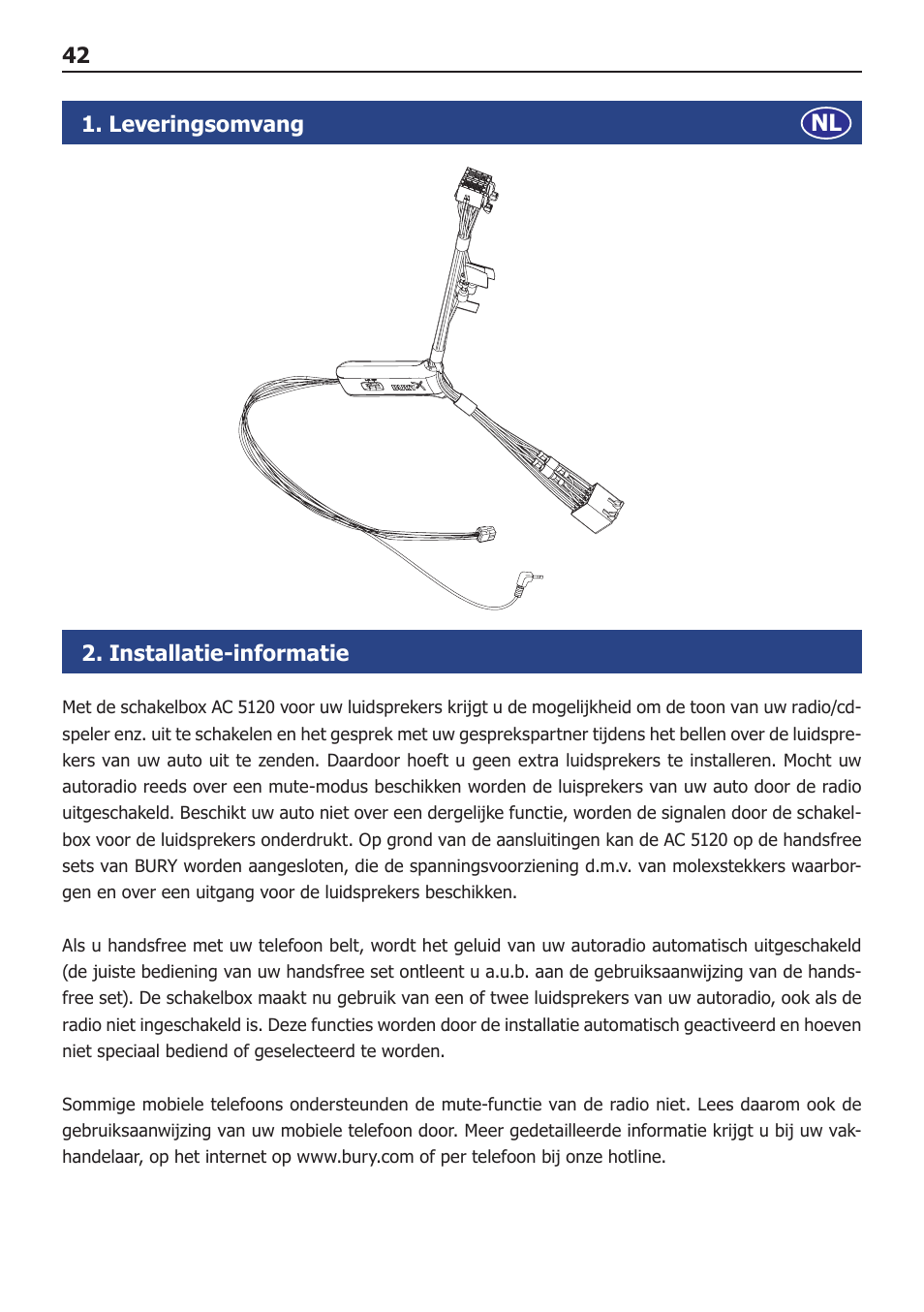 BURY AC-5120 User Manual | Page 42 / 78