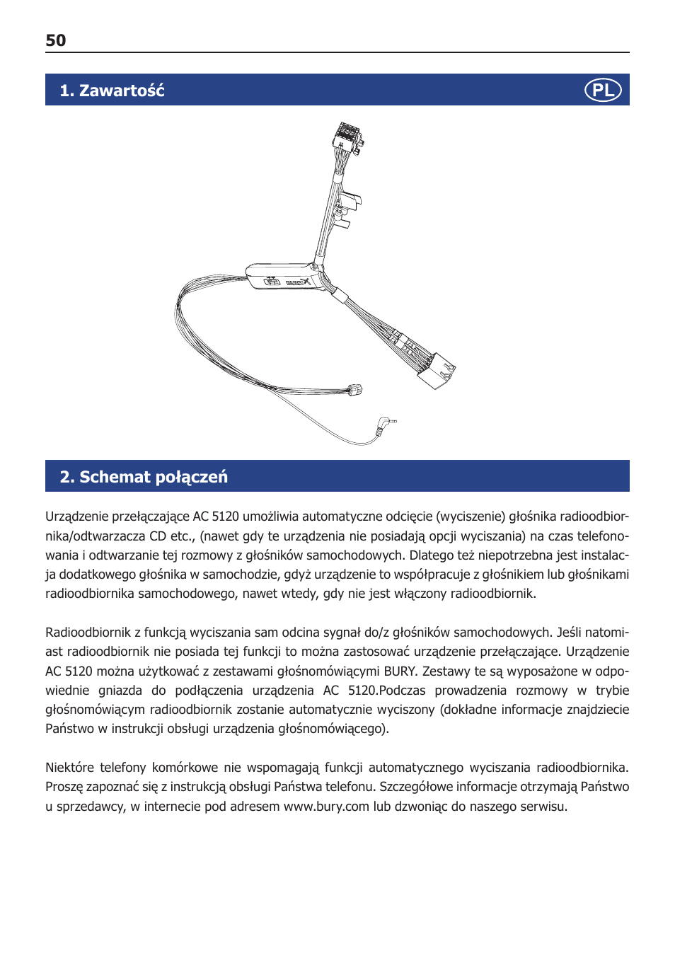 BURY AC-5120 User Manual | Page 50 / 78