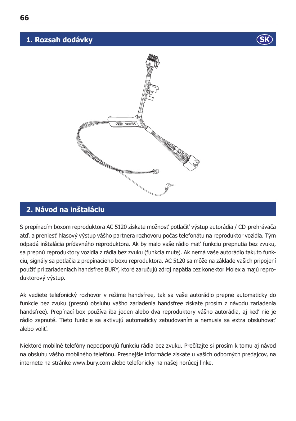 BURY AC-5120 User Manual | Page 66 / 78