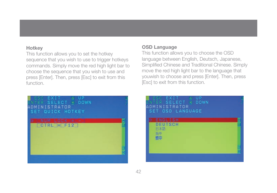 IOGear GCL1816KITU User Manual | Page 42 / 80