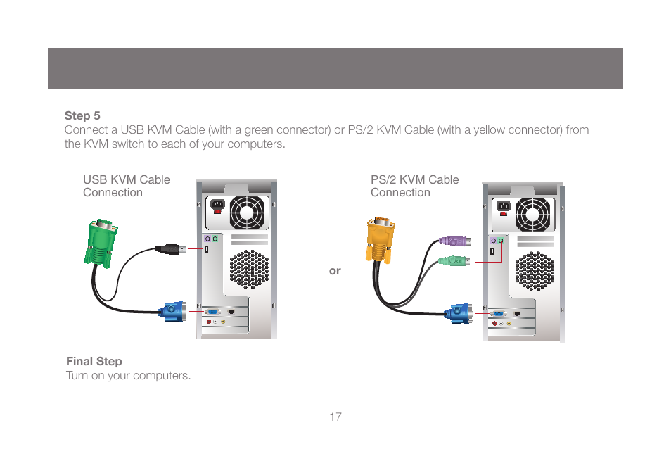 IOGear GCS1808KITU User Manual | Page 17 / 68
