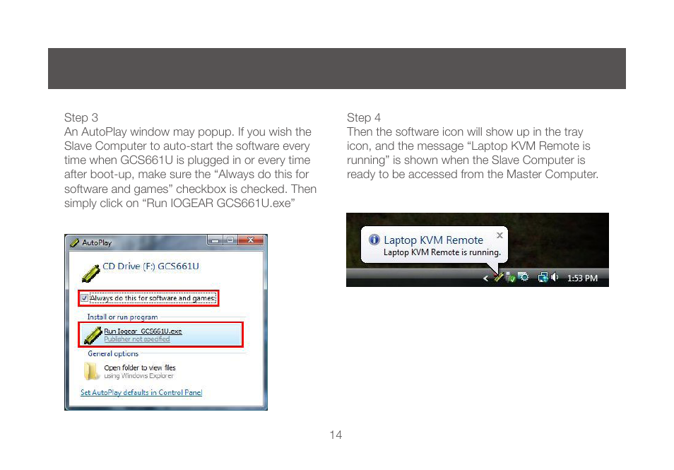 IOGear GCS661UW6 User Manual | Page 14 / 32