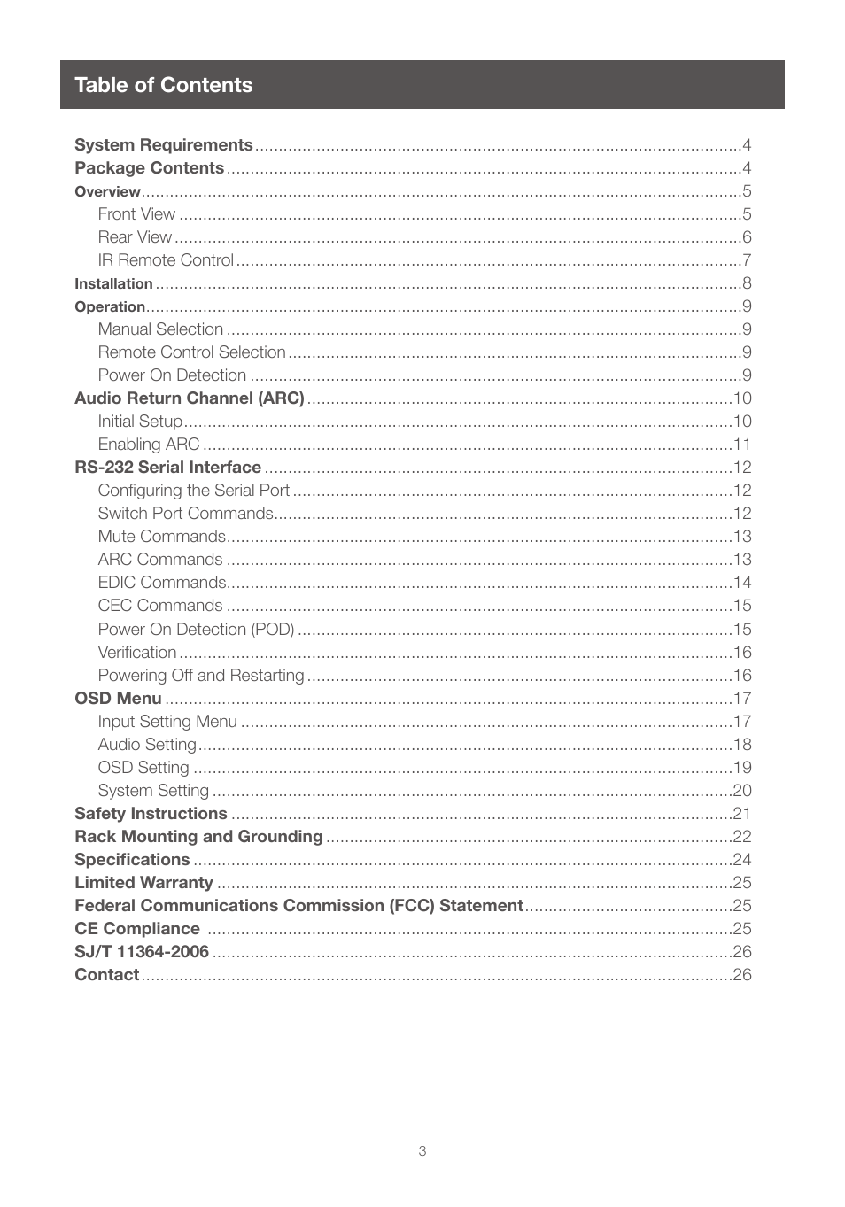 IOGear GHSW8242 Manual User Manual | Page 3 / 28
