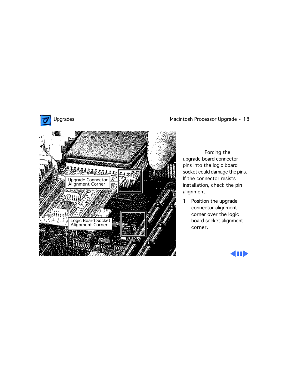 Install the upgrade board | Apple Macintosh Performa 577 User Manual | Page 110 / 161