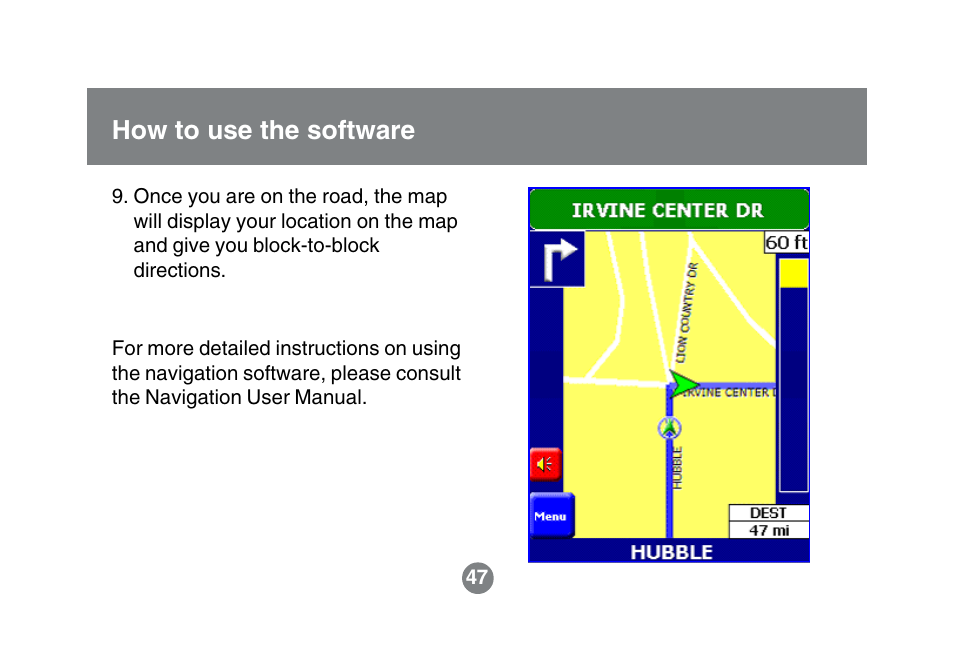 How to use the software | IOGear GBGPS201 User Manual | Page 50 / 51