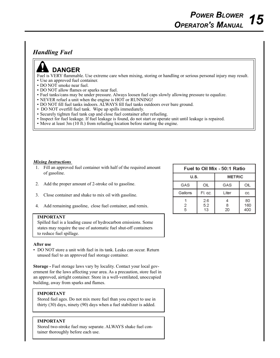 Echo PB-755ST User Manual | Page 15 / 32