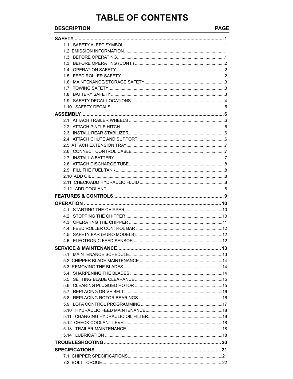 Echo CH911DH Owners Manual v.2 User Manual | Page 4 / 28