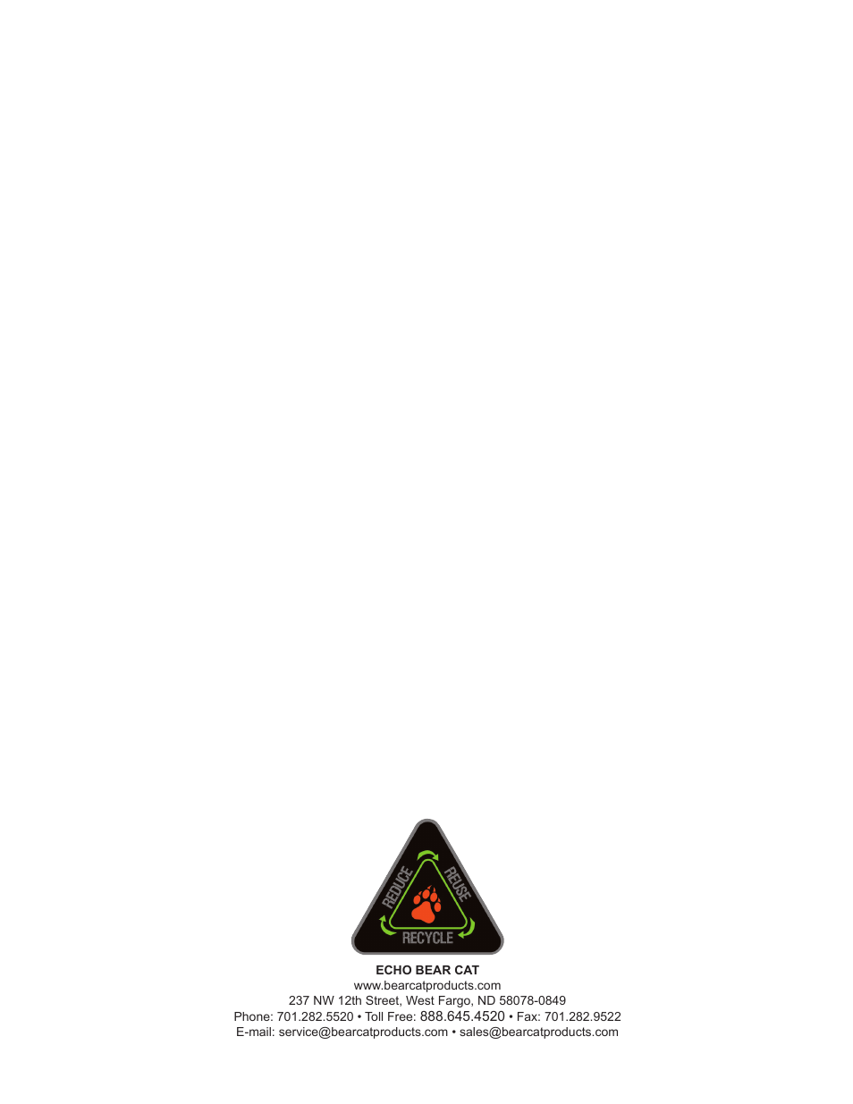 Echo CH5653 Owners Manual v.2 User Manual | Page 26 / 26