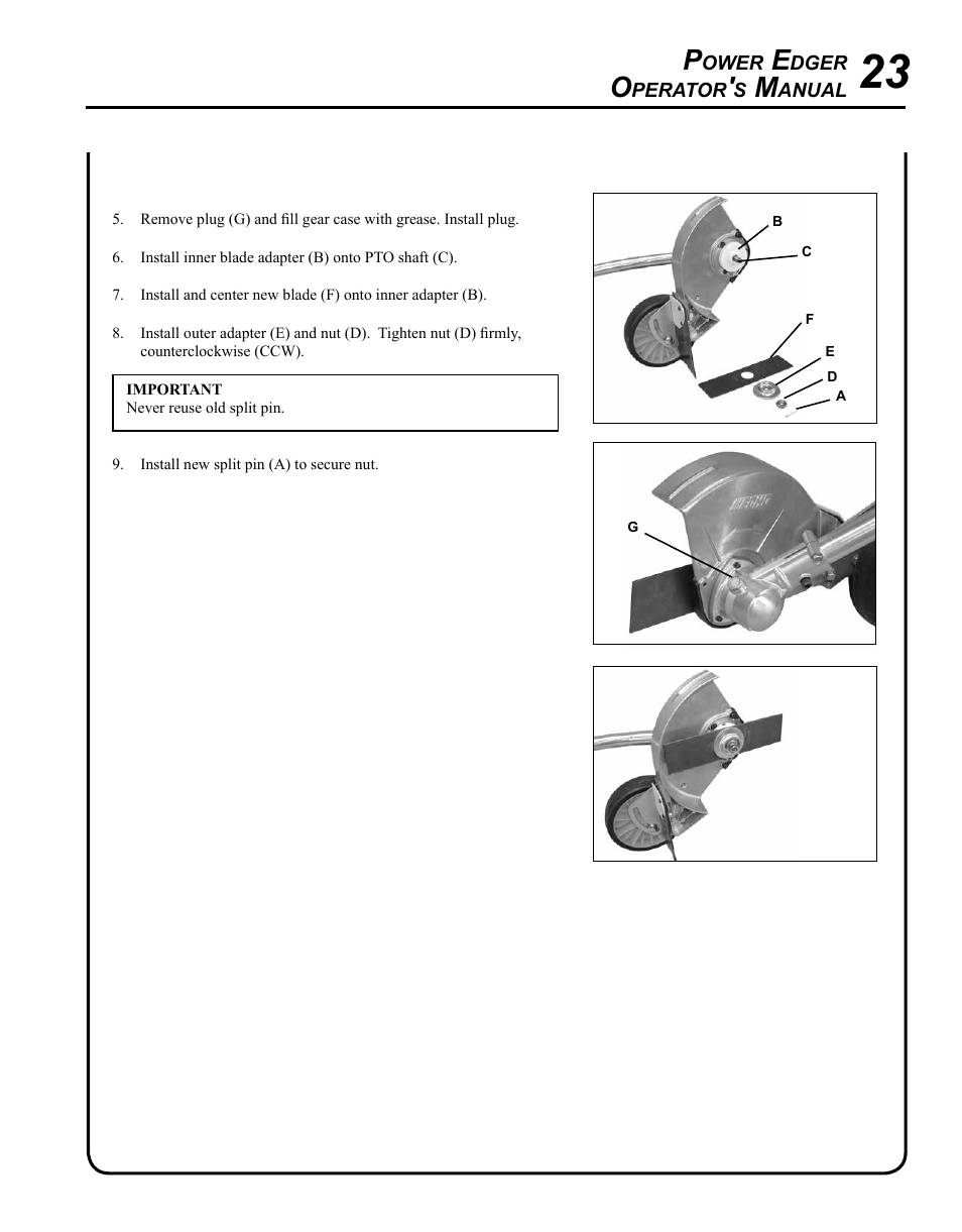 Echo PE-230 Serial S75612001001 - S75612999999 User Manual | Page 23 / 32