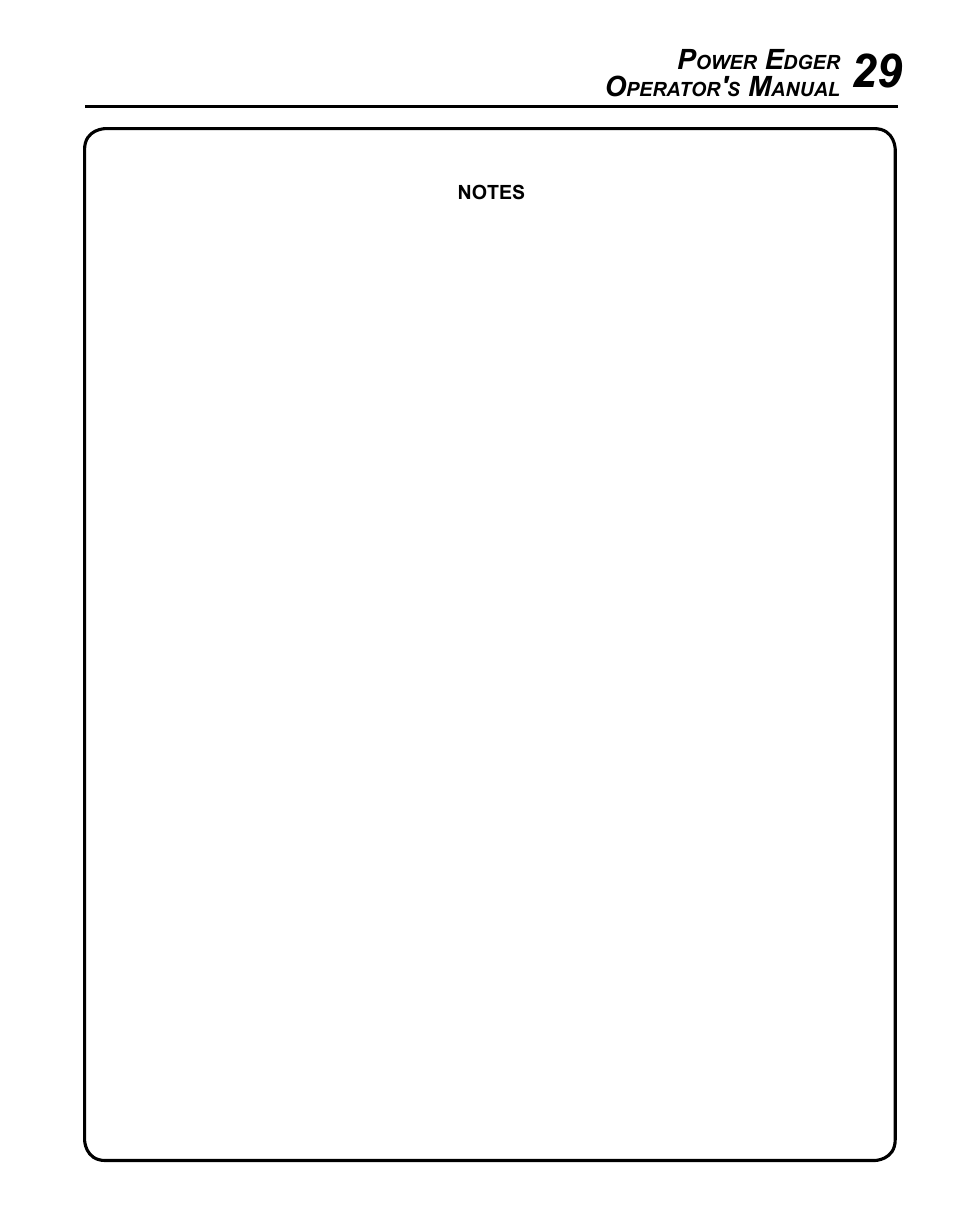 Echo PE-230 Serial S75612001001 - S75612999999 User Manual | Page 29 / 32
