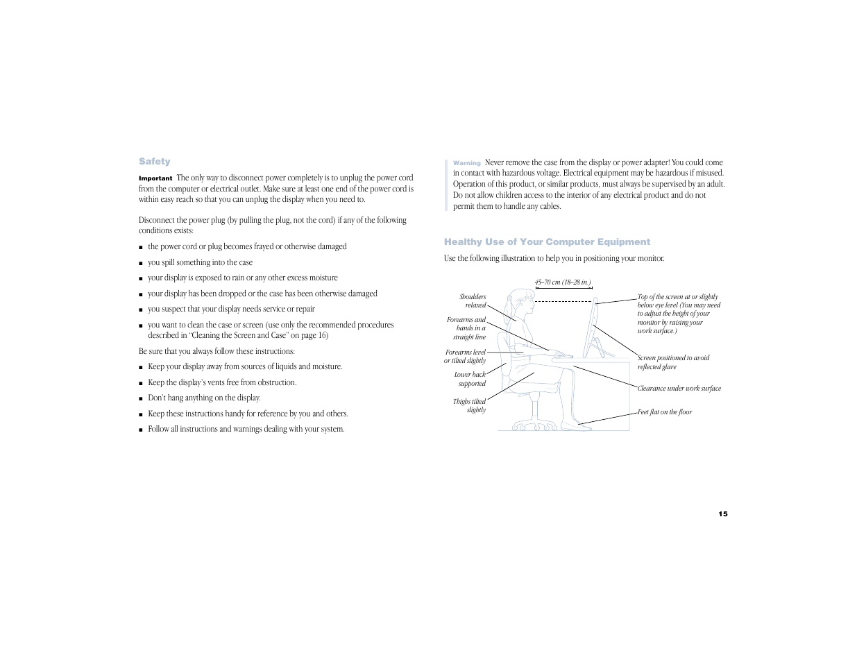 Apple Cinema Display User Manual | Page 15 / 21