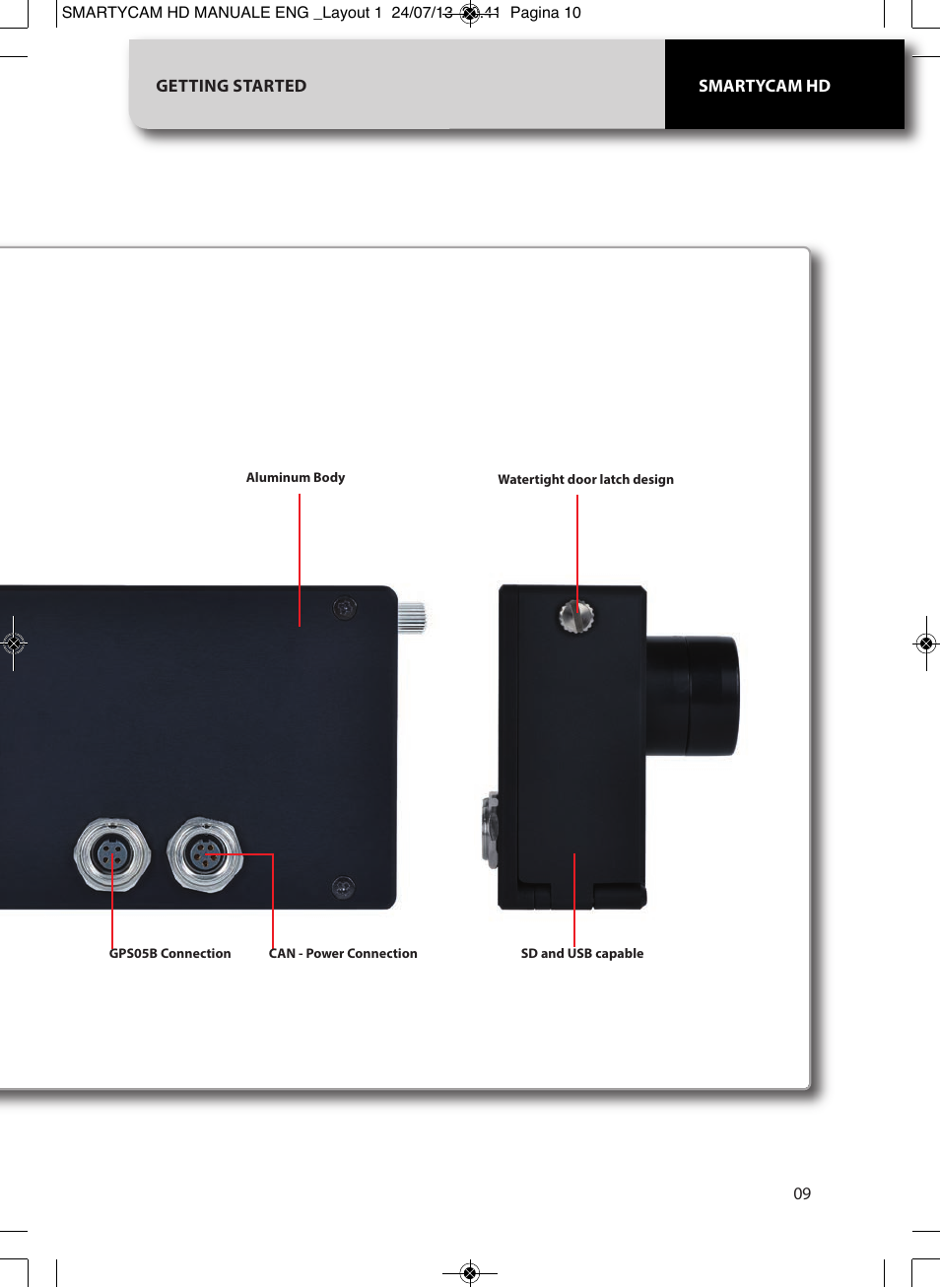 AiM SmartyCam GP HD ver 1.00 User Manual | Page 9 / 48