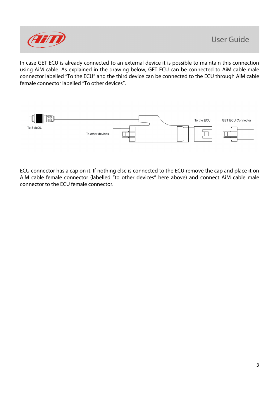 AiM GET Power ECU for SoloDL User Manual | Page 4 / 9