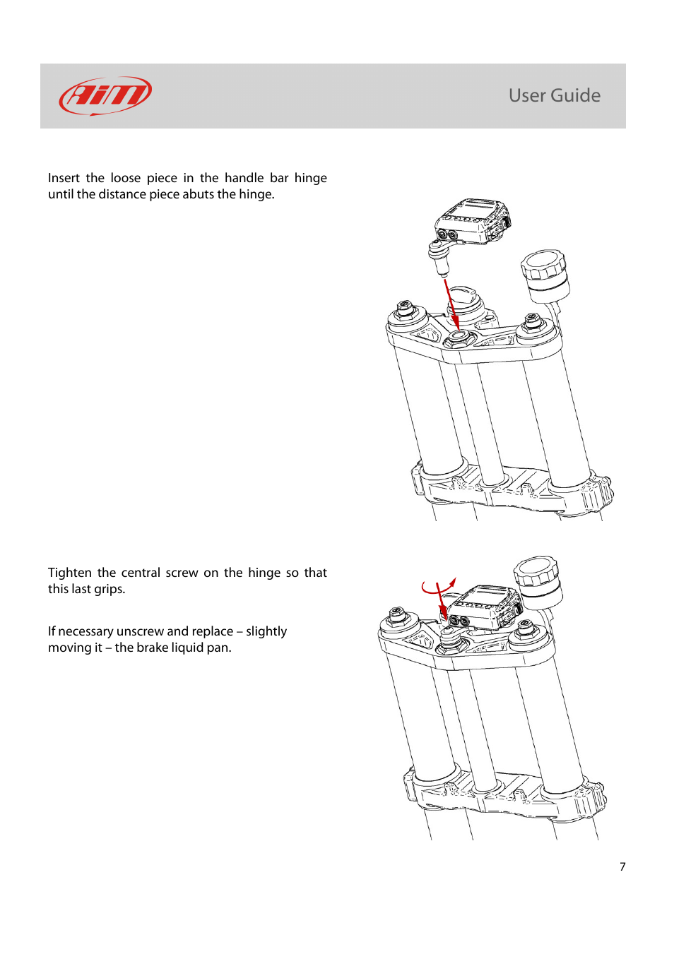 AiM Kit for SoloDL on BMW S 1000 RR User Manual | Page 8 / 15