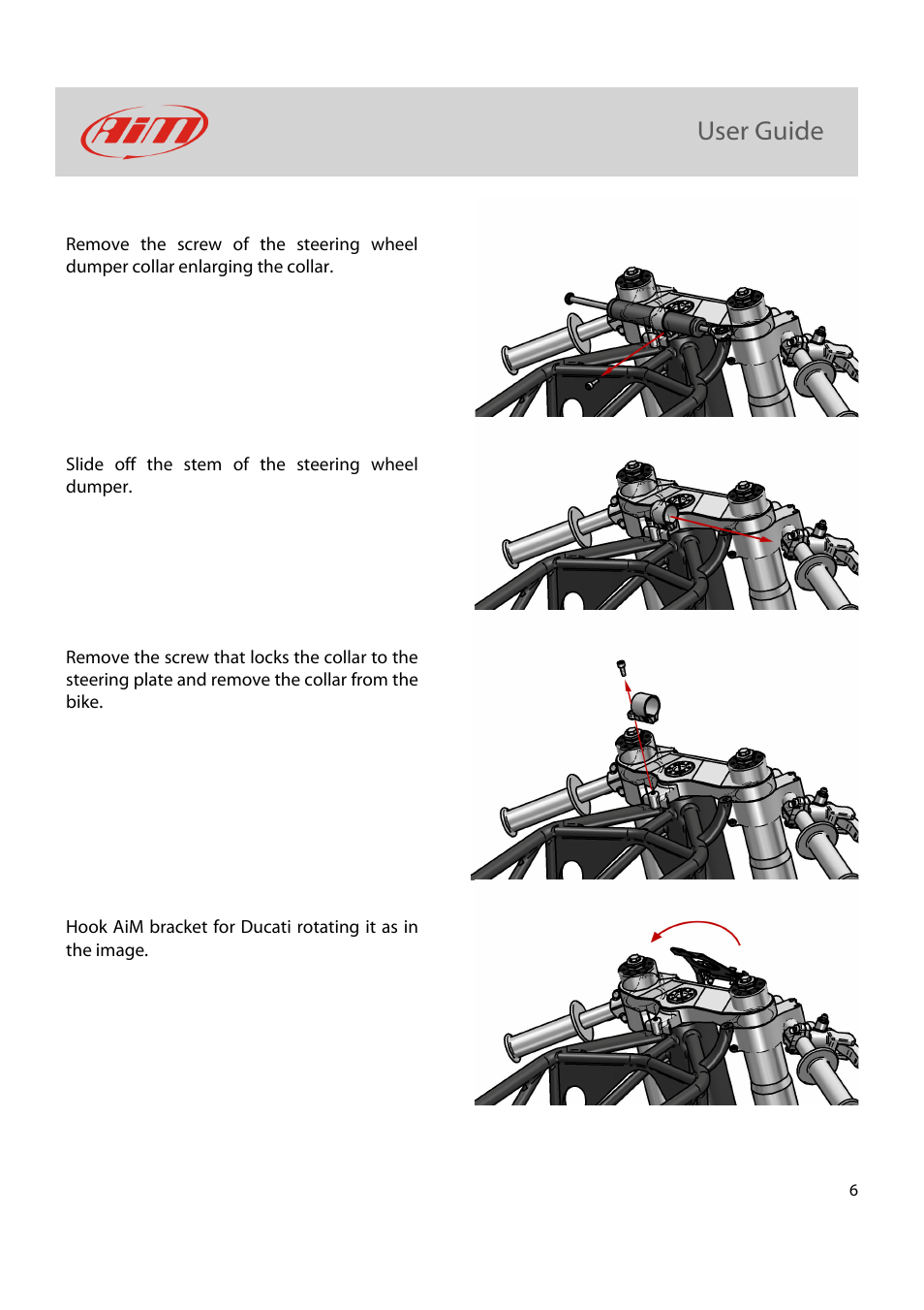 AiM Kit for SoloDL on Ducati User Manual | Page 7 / 16