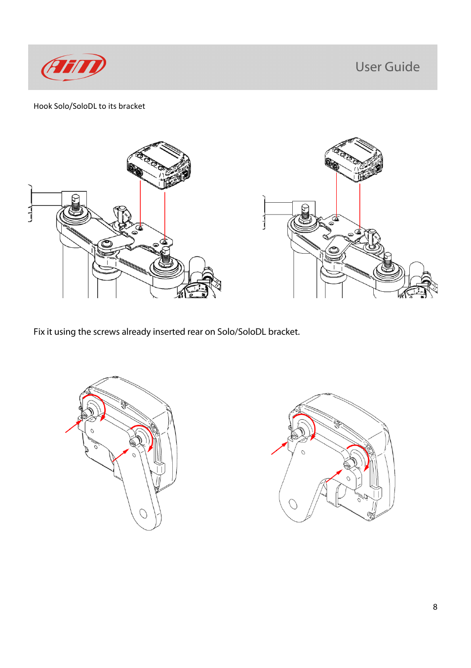 AiM Kit for SoloDL on Suzuki GSX-R User Manual | Page 9 / 18
