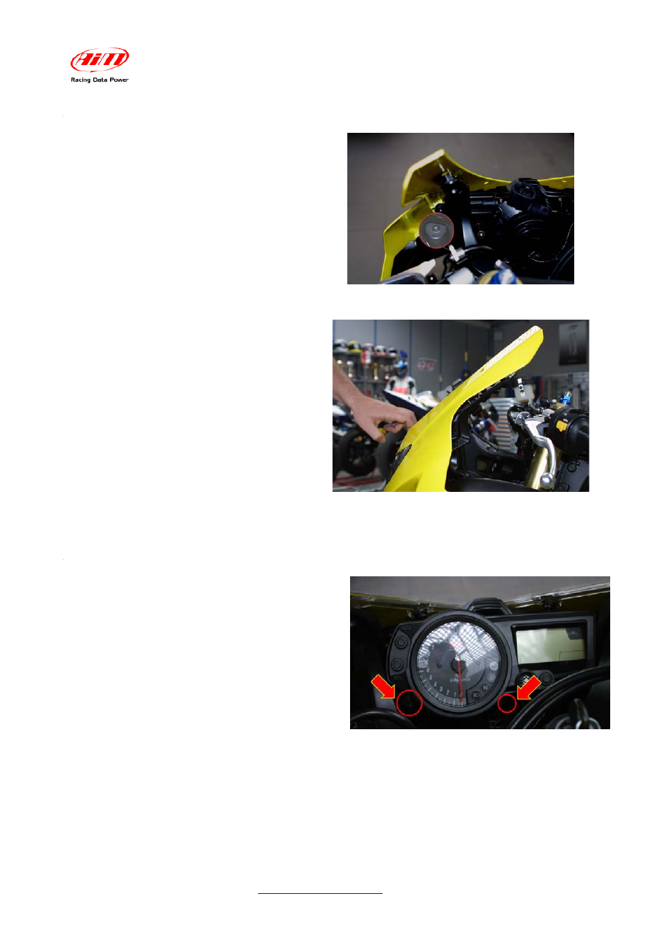 AiM GSX-R 1000 User Manual | Page 12 / 40