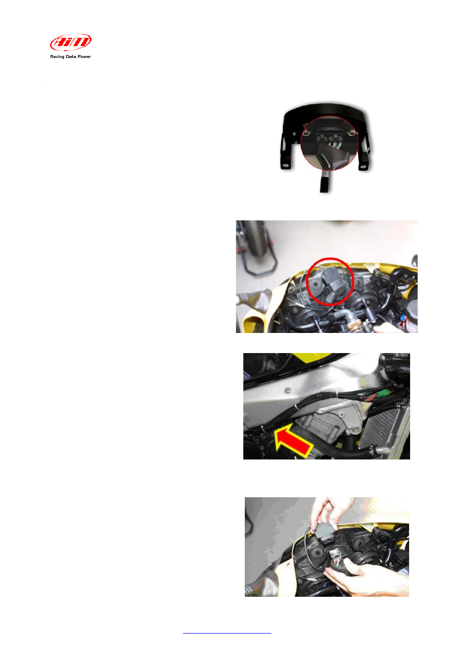 6 – cables connection | AiM GSX-R 1000 User Manual | Page 15 / 40