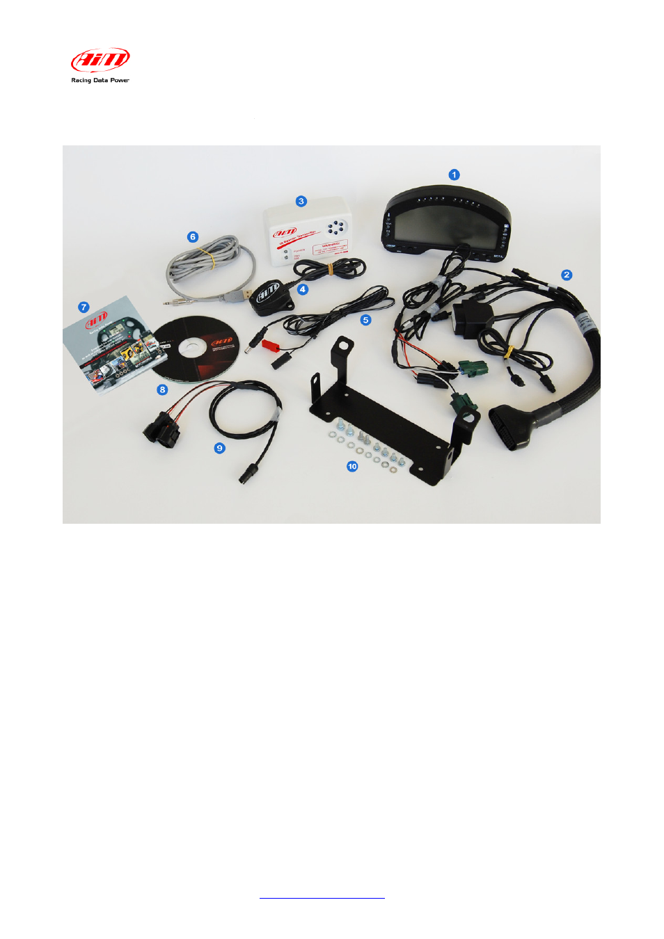 1 – kit description | AiM GSX-R 1000 User Manual | Page 5 / 40