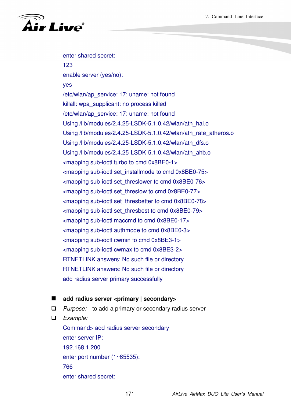 AirLive AirMax DUO Lite User Manual | Page 179 / 207