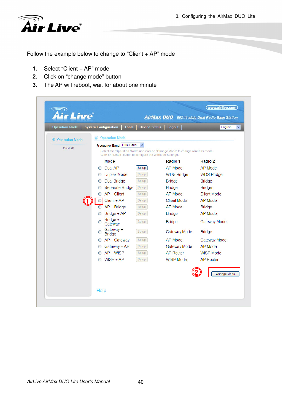 AirLive AirMax DUO Lite User Manual | Page 48 / 207