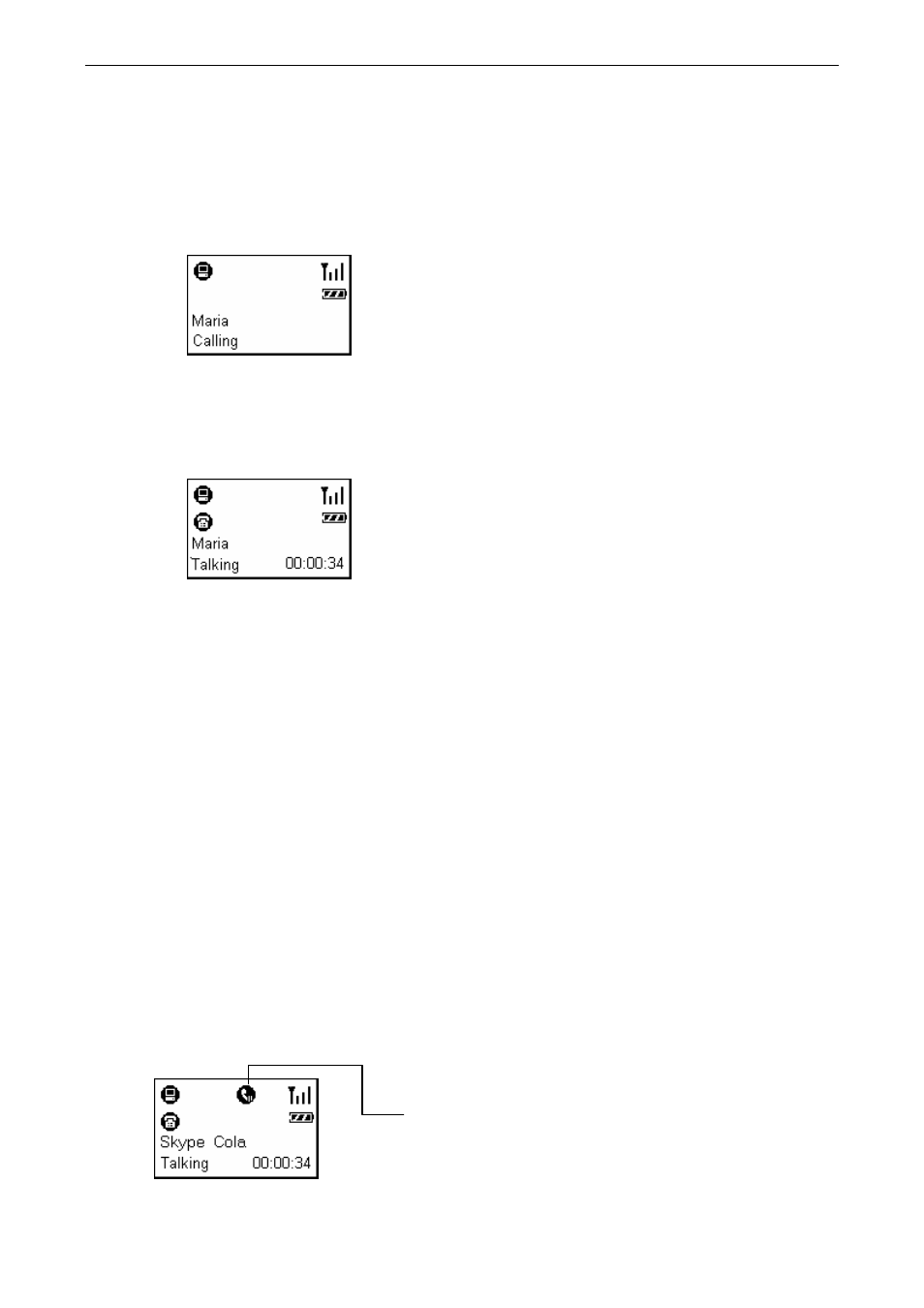 Answering a call, Ending / rejecting a call, Redialing | Holding a call | AirLive Skyphone-1000 User Manual | Page 27 / 44