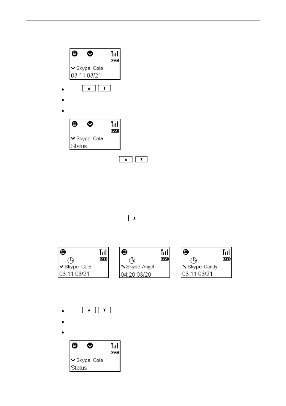 Loading calls list | AirLive Skyphone-1000 User Manual | Page 32 / 44