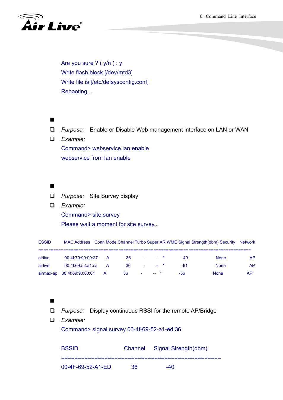 AirLive WLA-9000AP User Manual | Page 104 / 171