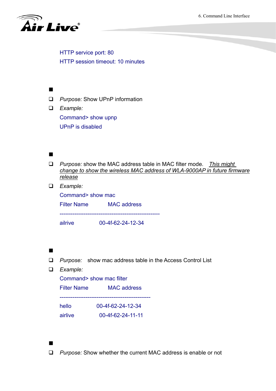 AirLive WLA-9000AP User Manual | Page 107 / 171