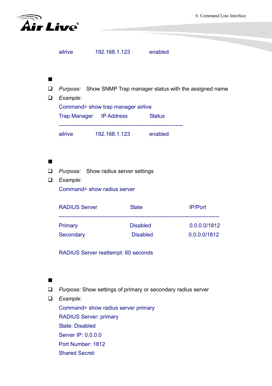 AirLive WLA-9000AP User Manual | Page 109 / 171