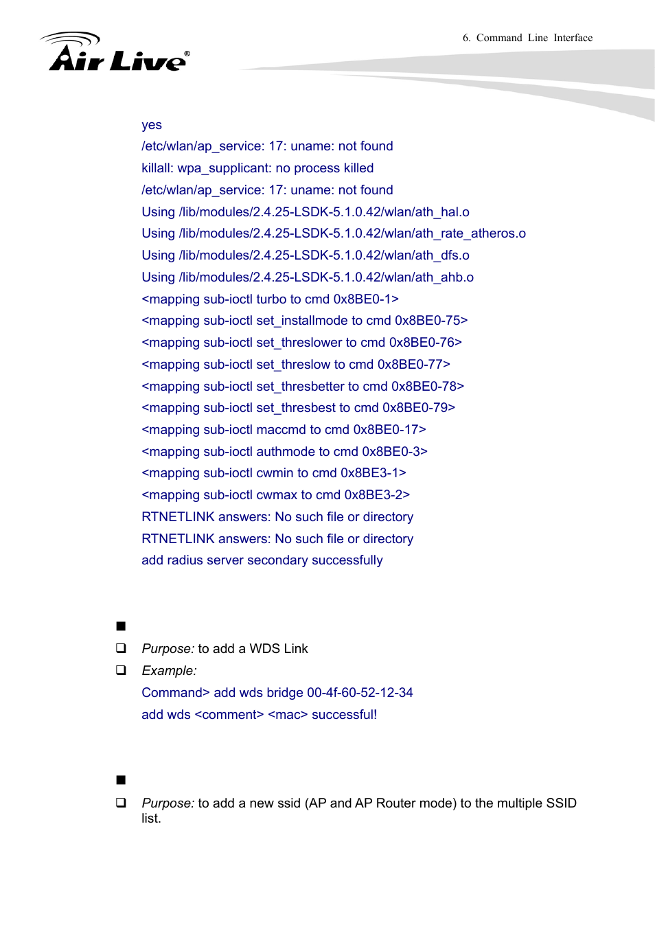 AirLive WLA-9000AP User Manual | Page 128 / 171