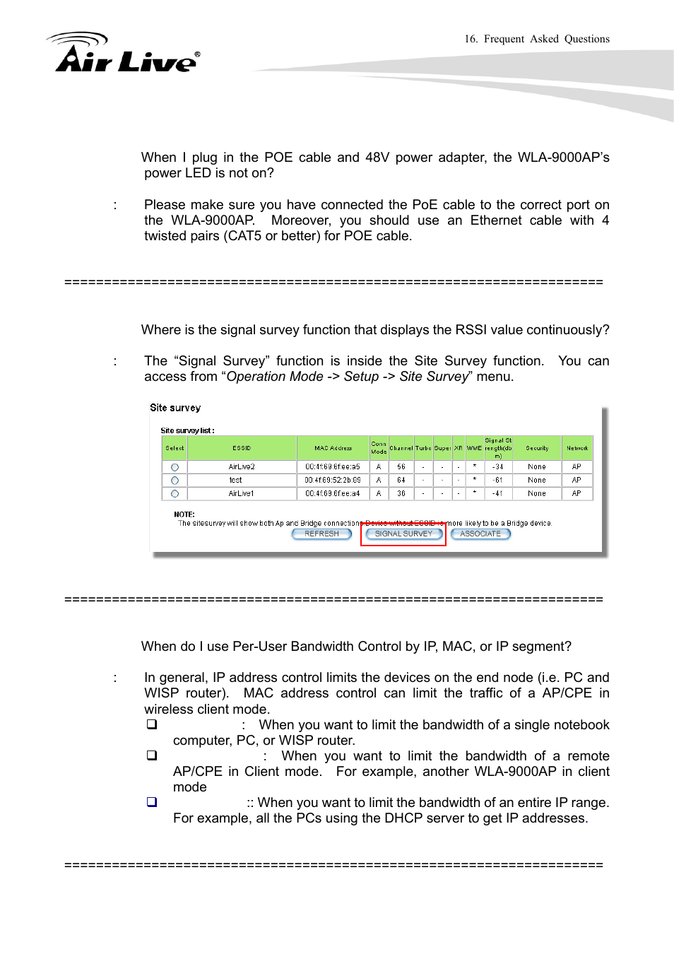 AirLive WLA-9000AP User Manual | Page 152 / 171