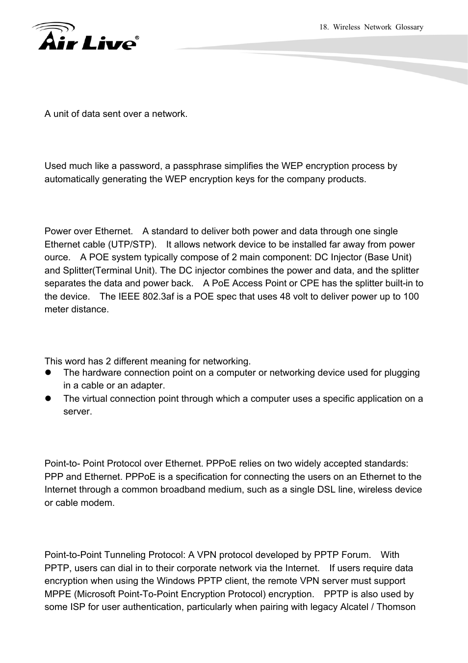 AirLive WLA-9000AP User Manual | Page 165 / 171
