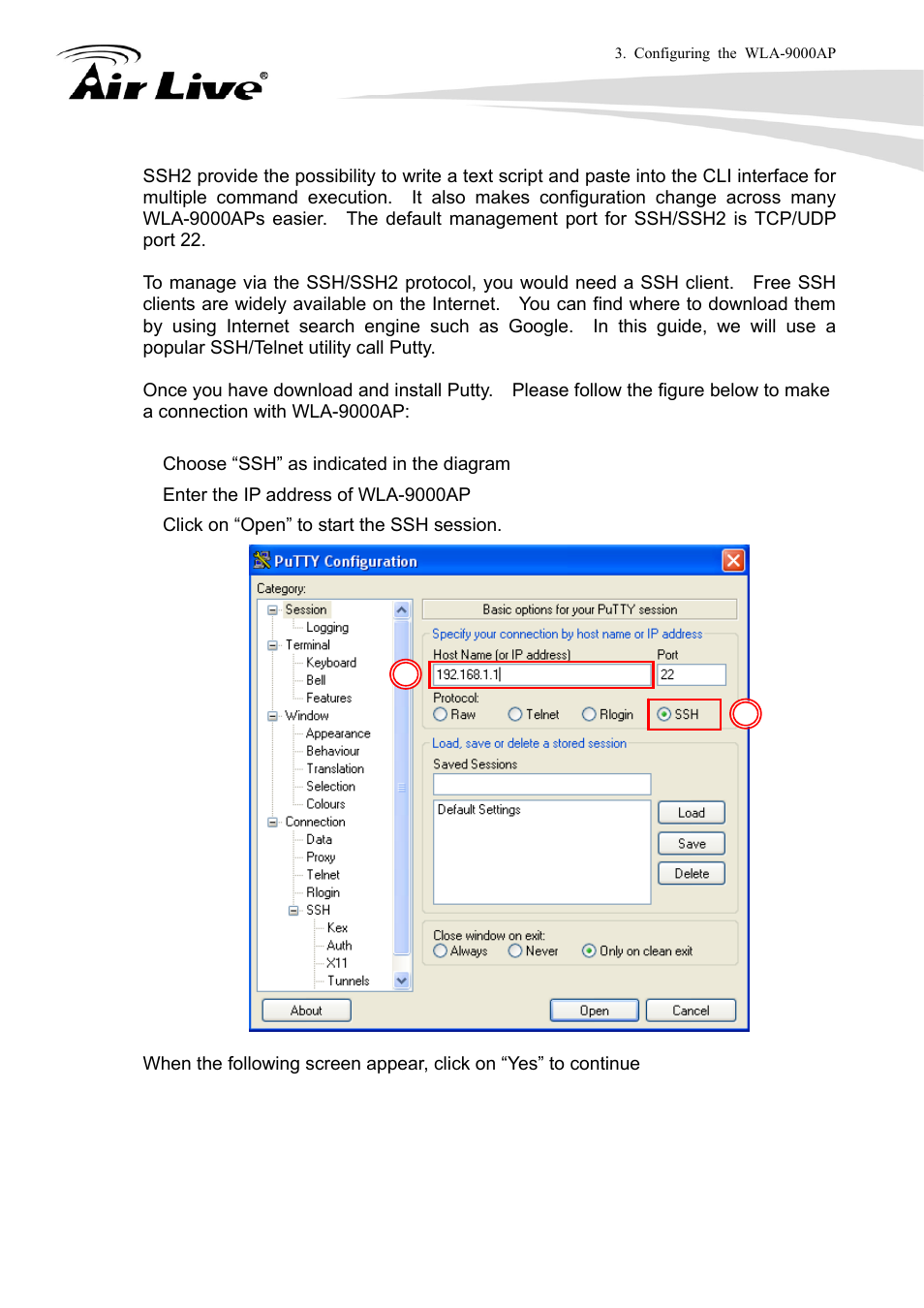 AirLive WLA-9000AP User Manual | Page 22 / 171