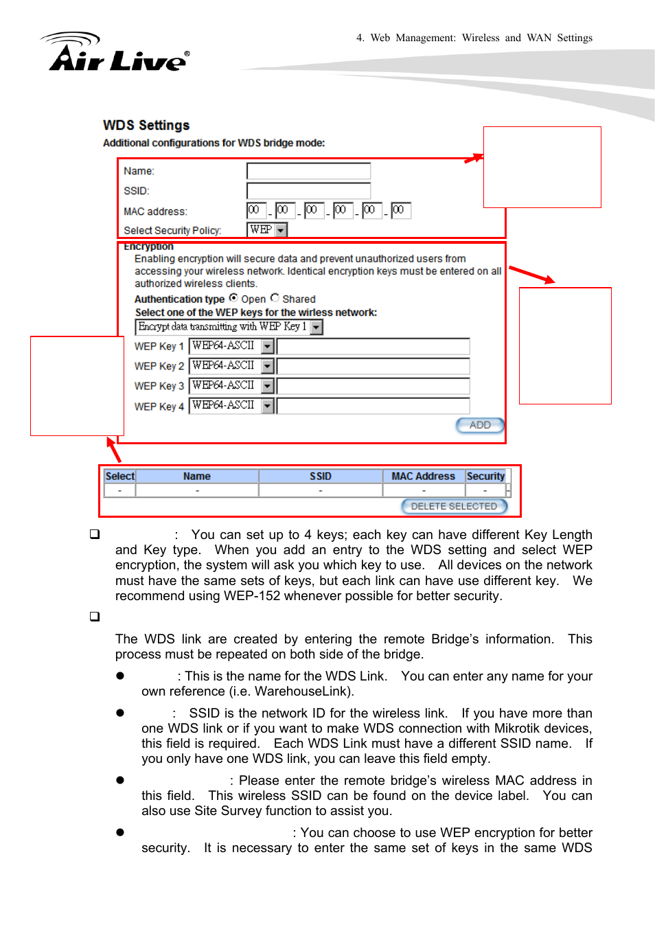 AirLive WLA-9000AP User Manual | Page 70 / 171