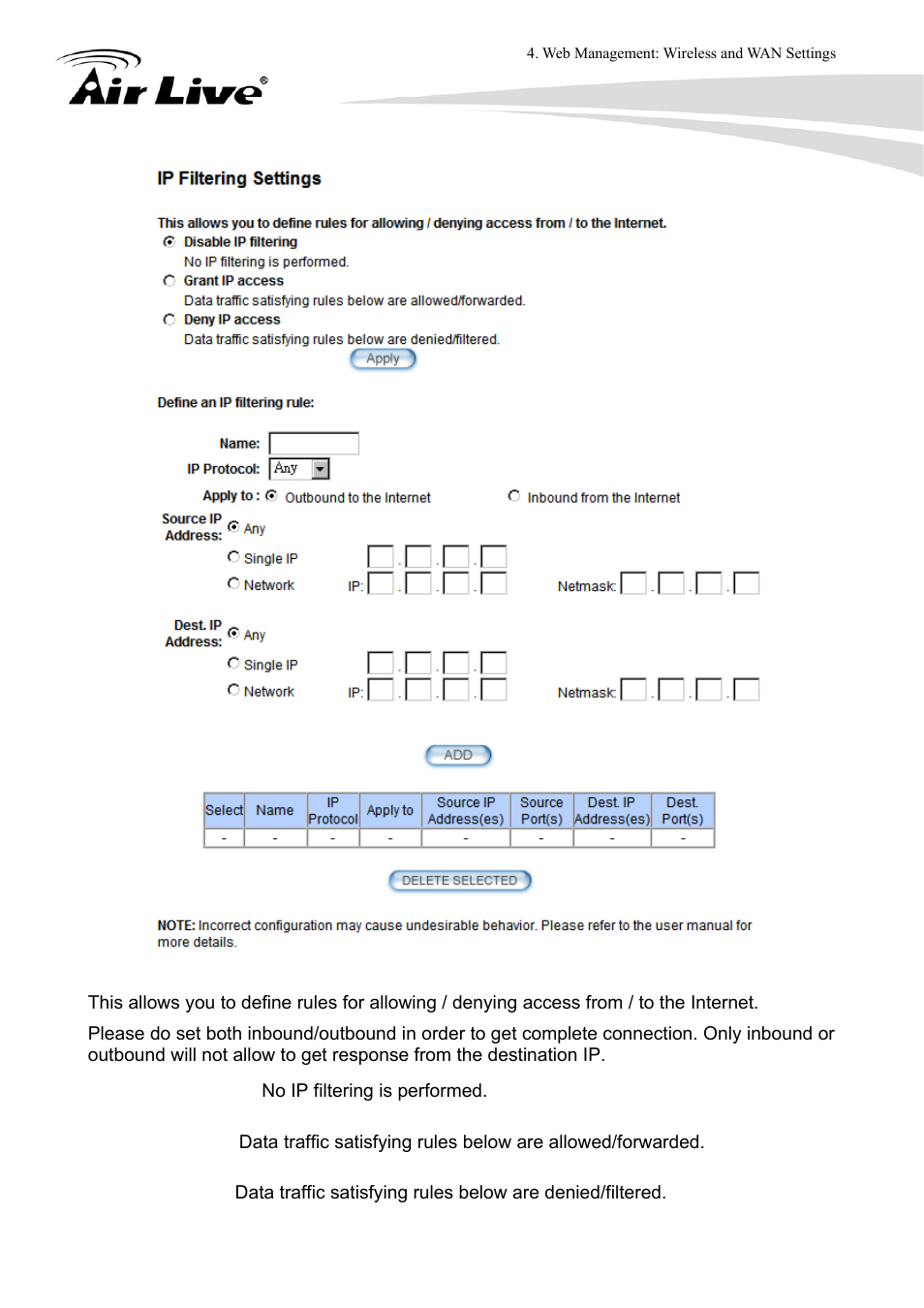 AirLive WLA-9000AP User Manual | Page 81 / 171