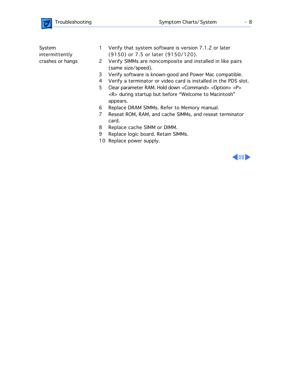 System (continued), System | Apple Workgroup Server 9150 User Manual | Page 34 / 130