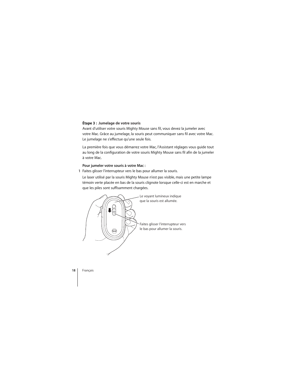 Apple Wireless Mighty Mouse User Manual | Page 18 / 36