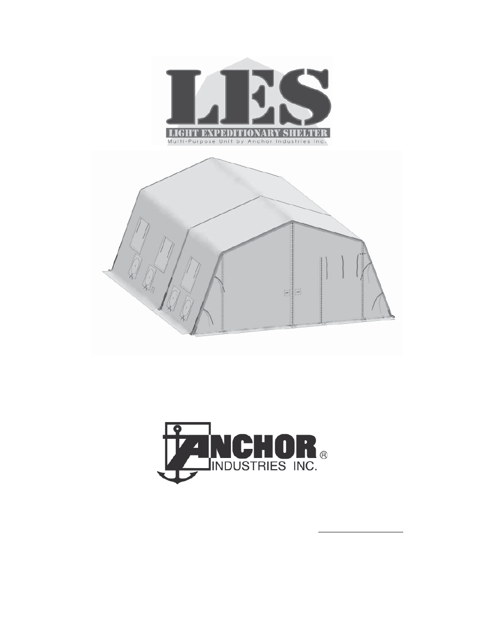 Anchor LIGHT EXPEDITIONARY SHELTER User Manual | 12 pages