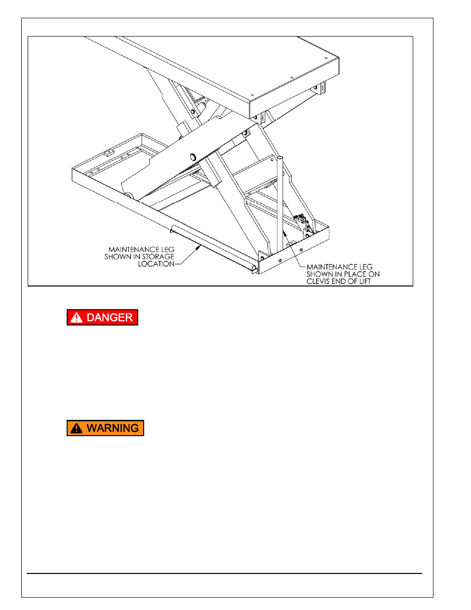 Danger ^ warning | Autoquip SUPER TITAN DOUBLE LONG User Manual | Page 32 / 52