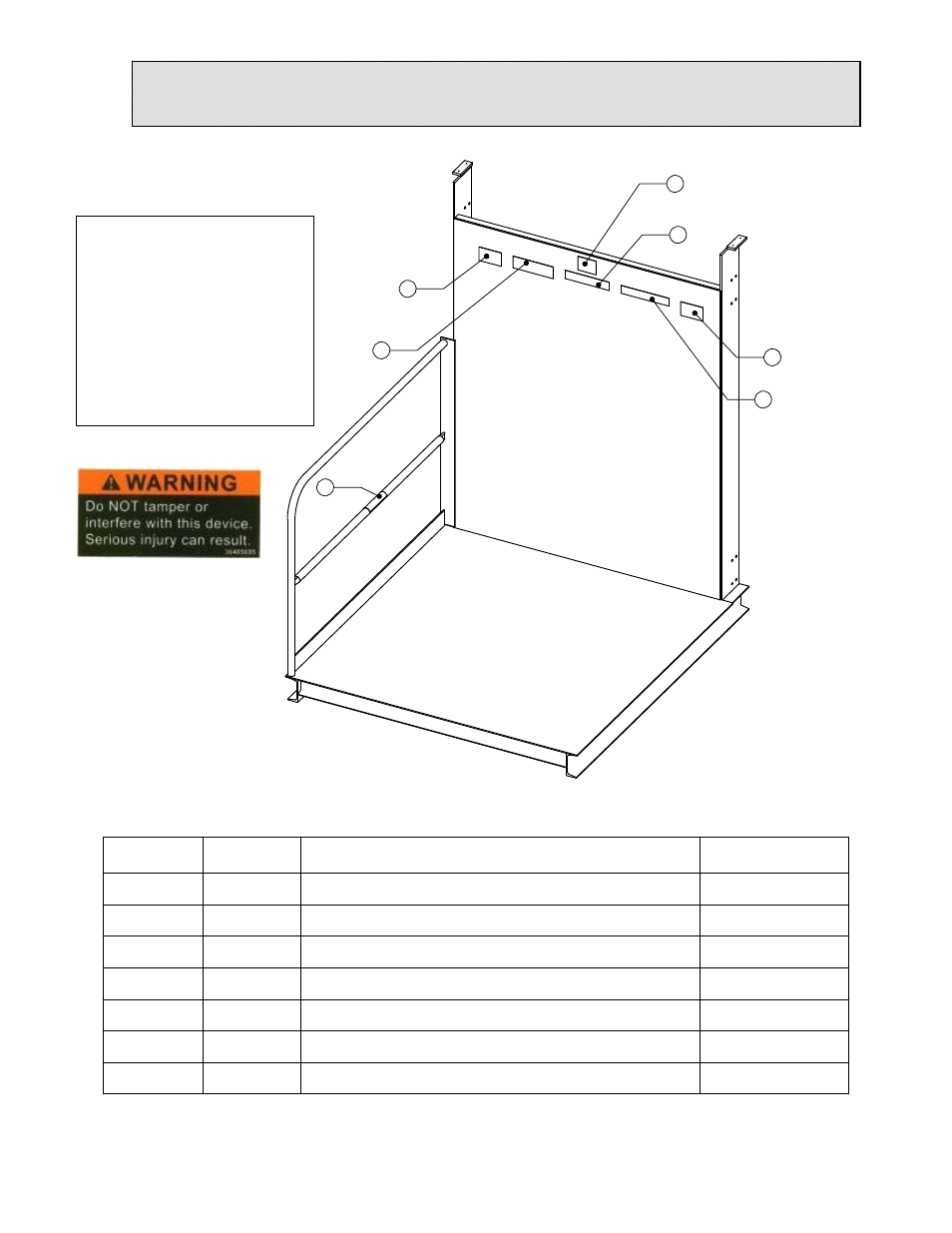 Label identification | Autoquip FREIGHTLIFT FLMC User Manual | Page 15 / 96